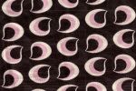 pink black teardrop rayon lycra